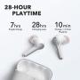 Anker Soundcore Liberty Air 2 Wireless Earbuds, Diamond-Inspired Drivers, Bluetooth Earphones, 4 Mics, Noise Reduction, 28H Playtime, HearID, Bluetooth 5, Wireless Charging, for Calls, Home Office