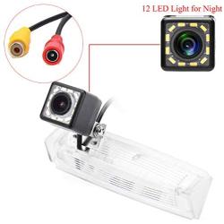 aSATAH 12 LED Adjustable Angle Car Rear View Camera for Lexus IS300 IS200 ES300 ES330 GS300 GS400 GS430 LS430 HS250h CT200h &Vehicle Camera Waterproof Reversing Backup Camera (12 LED Adjustable Angle)