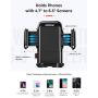 Mpow Car Phone Mount, Dashboard Windshield Car Phone Holder with Long Arm, Strong Sticky Gel Suction Cup, Anti-Shake Stabilizer Compatible iPhone 12 11 pro/11 pro max/XS/XR/X/8/7,Galaxy, Moto and More