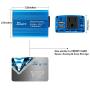 150W Car Power Inverter Charger DC 12V to 110V AC Converter with 3.1A Dual USB Charger(Blue)