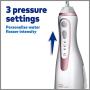 Waterpik Cordless Water Flosser Rechargeable Portable Oral Irrigator For Travel And Home – Cordless Advanced, WP-569 Rose Gold