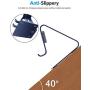 Apple Watch Stand, OMOTON 2 in 1 Universal Desktop Stand Holder for iPhone and Apple Watch Series 5/4/3/2/1 (Both 38mm/40mm/42mm/44mm) (Deep Navy)