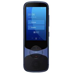 Jarvisen Language Translator Device with Unlimited 2-Year Global Data (No WiFi Need) 200+ Countries 95+% Accuracy Instant Real-time Voice Translation & Offline Translation w/Bluetooth & 4G/LTE (Blue)