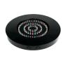 Fortune Products LB-RGBW-10B Super Bright 80 LED Light Base, 10 1/4'' Diameter, 1'' Height, Multi-Color Black Body