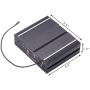 AS 100W Federal Siren Kit AS7100D-SPK0021 3-Piece Pack 20 Tones 12V with Siren Box Speaker Wireless Remote Microphone Fit for Different Vehicles