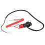 Outboard Engine Motor Kill Stop Switch, 7/8'' Motorcycle Boat Outboard Engine Stop Switch W/Tether Lanyard Cord