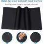 YEBMoo Extra Large Gaming Mouse Pads/Extended Protective Office Desk Mouse Mat Non-Slip Professional Precision Tracking Surface (31.5'' x 11.8'') for PC Computer Laptop (80x30Black001)