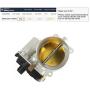 IRONTEK 12580760 Electronic Throttle Body FITS Buick Rainier, Cadillac Escalade, for Chevrolet Express Silverado Suburban Tahoe SSR, for GMC Envoy Sierra Savana, Isuzu Ascender, Saab 9-7x