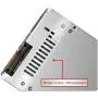 ICY DOCK 1x 2.5 Inch to 3.5 Inch Internal Hard Disk SSD Drive Metal Mount Adapter Bracket Kit for SATA/SAS SSD (EZConvert PRO MB982IP-1S-1)