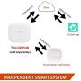 Smart Water Leak Sensor 3 Pack, YoLink 1/4 Mile Worlds Longest Range Wireless Water Sensor Works with Alexa IFTTT, Water Leak Detector with App Notifications, Remote Monitoring - YoLink Hub Required