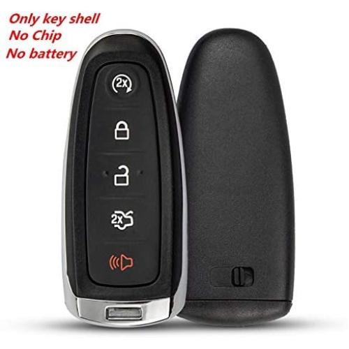 WFMJ for Ford Edge Expedition Explorer Flex Focus Taurus Lincoln MKX MKS MKT Navigator 2011 2012 2013 2014 2015 2016 Keyless Entry 5 Buttons Remote Key Case Shell Fob
