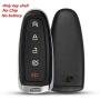 WFMJ for Ford Edge Expedition Explorer Flex Focus Taurus Lincoln MKX MKS MKT Navigator 2011 2012 2013 2014 2015 2016 Keyless Entry 5 Buttons Remote Key Case Shell Fob