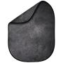 Fovitec - 5x6.5 Hand-Painted Gray Pop-Up Collapsible Backdrop for Video & Photo