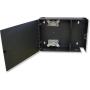 Lynn Electronics Fiber Optic Wall Mount Enclosure Box, holds 2 LGX footprint panels or modules for a maximum capacity of 48 fibers