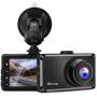 Dash Cam, 3 Inch 1080P FHD Dvr Car Driving Recorder, 170 Wide Angle Dash Camera with Loop Recording, G-Sensor, Parking Monitor, Motion Detection [GRC]