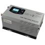 AMPINVT 2000W Peak 6000W Pure Sine Wave Power Inverter DC 12V to 110V AC Output Converter with Battery AC Charger LCD Display,Off Grid Low Frequency Solar Inverter for Car, Battery Priority Selector