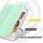 MoKo Case Fit New iPad Mini 5 2019 (5th Generation 7.9 inch) - Slim Lightweight Smart Shell Stand Cover with Translucent Frosted Back Protector, with Auto Wake/Sleep, Green