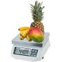 VisionTechShop ACOM PW-200 Digital Portion Control Scale, Dual Display, Lb/Oz/Kg/g Switchable, Low Profile Design, 15lb Capacity, 0.005lb Readability, NTEP Legal for Trade