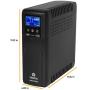 Liebert PSA5 UPS - 500VA/300W 120V, Line Interactive, AVR, Mini Tower, 10 outlets, USB Charging, 3 Year Warranty, Uninterruptible Power Supply, Battery Backup with Surge Protection(PSA5-500MT120)