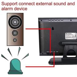 Retekess TD105 Restaurant Pager System,Wireless Caregiver Pager,Alert Button,Max 999,1 Voice Broadcast Receiver,5 Call Buttons for Cafe,Clinic,Hotel