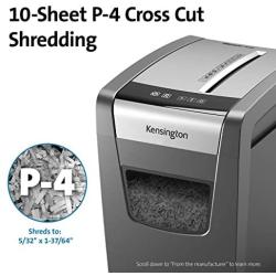 Kensington Shredder - M100S Crosscut Shredder (K52076AM)