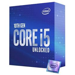 Intel Core i5-10600K Desktop Processor 6 Cores up to 4.8 GHz Unlocked  LGA1200 (Intel 400 Series Chipset) 125W