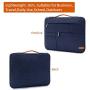 KINGSLONG 15 15.6 Inch Laptop Sleeve Case Bag, Slim Lightweight Laptop Computer Notebook Ultrabooks Carrying Case Handbag Cover for Men Women Fit for Acer Dell Lenovo HP Toshiba ect, Blue