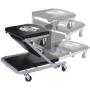 Pro-Lift C-2036D Grey 36'' Z-Creeper Seat