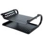 YYOKB Monitor Stand Riser, 2 Tier Desk Monitor Stand with Vented Metal for Laptop, Computer, iMac, PC, Printer, Ergonomic Desk Organizer