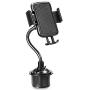 Emoly Car Cup Holder Phone Mount with Longer Neck and 360 Rotatable Cradle for Cell Phone iPhone11/Pro/Xs/Max/X/XR/8/8 Plus,Samsung Note10/S10/S9/S8