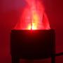 LED Fake Flame Effect Lamp Electronic Artificial Fire Burning Brazier Lamp Simulated Flickering Fire Flame Light for Christmas Halloween Party Festival Night Club