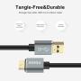 PIHEN Micro B Hard Drive Cable, USB 3.0 to Micro USB 3.0 Charge & Sync Cord with Aluminum Connector,Data Wire for Toshiba Canvio, WD External Hard Drive, Samsung Galaxy S5, Note 3 and More(1.5FT)