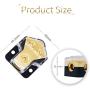 LEIGESAUDIO 0/2/4 Gauge in 4/8 Gauge AWG Out Amp Power Distribution Block for Car Audio Splitter-2 Way（2 Pack）