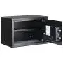 Amazon Basics Steel, Security Safe Lock Box, Black - 0.5 Cubic Feet
