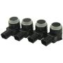 JDMSPEED New Set of 4 Pcs Rear Bumper Backup Parking Sensor w/O-Ring Replacement for 25961317 15239247