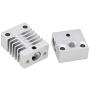 Metal Hotend Kit, Titanium Alloy Thermal Heat Break for CR-10 3D Printer