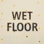 Rubbermaid Commercial Over-the-Spill Pad Station Tablet, Highly Absorbent, Slip-Resistant, ''Caution Wet Floor'', Yellow, 16.5'' x 14'' (FG425400YEL)