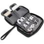 Hxuedan Cheshire Cat The Data Cable Storage Bag is A Portable and Independent Design SuitableVFor Travelers to Place The Data Cable, Earphone and Electronic Product Data Cable Storage Bag