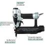 Metabo HPT NT50AE2M 18-Gauge 2 in. Finish Brad Nailer Kit