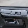 Car Window Lift Switch Button Cover Tirm for Toyota 4Runner 2010-2020 (Carbon Fiber Grain)