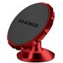 Aokeo Car Phone Mount, Universal 360° Rotational Magnetic Phone Holder: Universal Cradle Stand Holder for iPhone 8/X/XS/XS MAX/7/7 Plus/6s/6 Plus/5s, Samsung Galaxy S7/S8/S9/S10, LG, Huawei, Etc(Red)