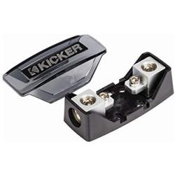 Kicker 46FHS Car Audio Mini ANL AFS 1/0 to 8 Gauge Power Wire Fuse Holder FHS