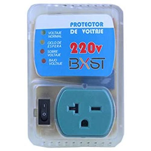 BSEED US/Spain 220V Voltage Surge Protector Home Appliance for Refrigerators/Freezers/Dryers Brownout 1 PACK