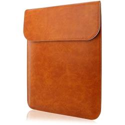Allinside 11-12'' Laptop Sleeve for MacBook Air 11 / MacBook 12, Synthetic Leather, Brown