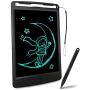 Richgv LCD Writing Tablet, 8.5 Inch Electronic Graphics Tablet Ewriter Board with Lanyard Mini Drawing Pad Gifts Suitable for Kids and Adults Black