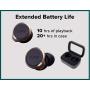 Ally Plus, True Wireless Noise Cancelling Earbuds with 30 Hour Battery, Music & Calls (Navy)