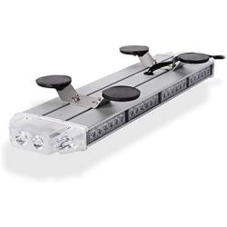 Condor TIR Emergency 3 Watt Low Profile Magnetic Roof Mount Mini LED Light bar 23in (Amber)
