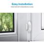 Geeni Smart Door and Window Sensors, White – No Hub Required – Wireless Design, Instant Alerts, Requires 2.4 GHz Wi-Fi
