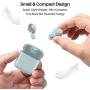 TOZO T6 True Wireless Earbuds Bluetooth Headphones Touch Control with Wireless Charging Case IPX8 Waterproof TWS Stereo Earphones in-Ear Built-in Mic Headset Premium Deep Bass for Sport (Blue)