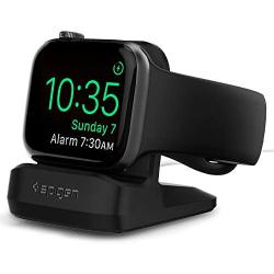 Spigen S350 Designed for Apple Watch Stand for 44mm/40mm Series 6/SE/5/4 and 42mm/38mm Series 3/2/1 - Black